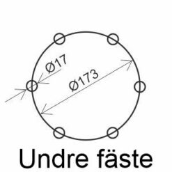 Hydraulmotor med klyvkon