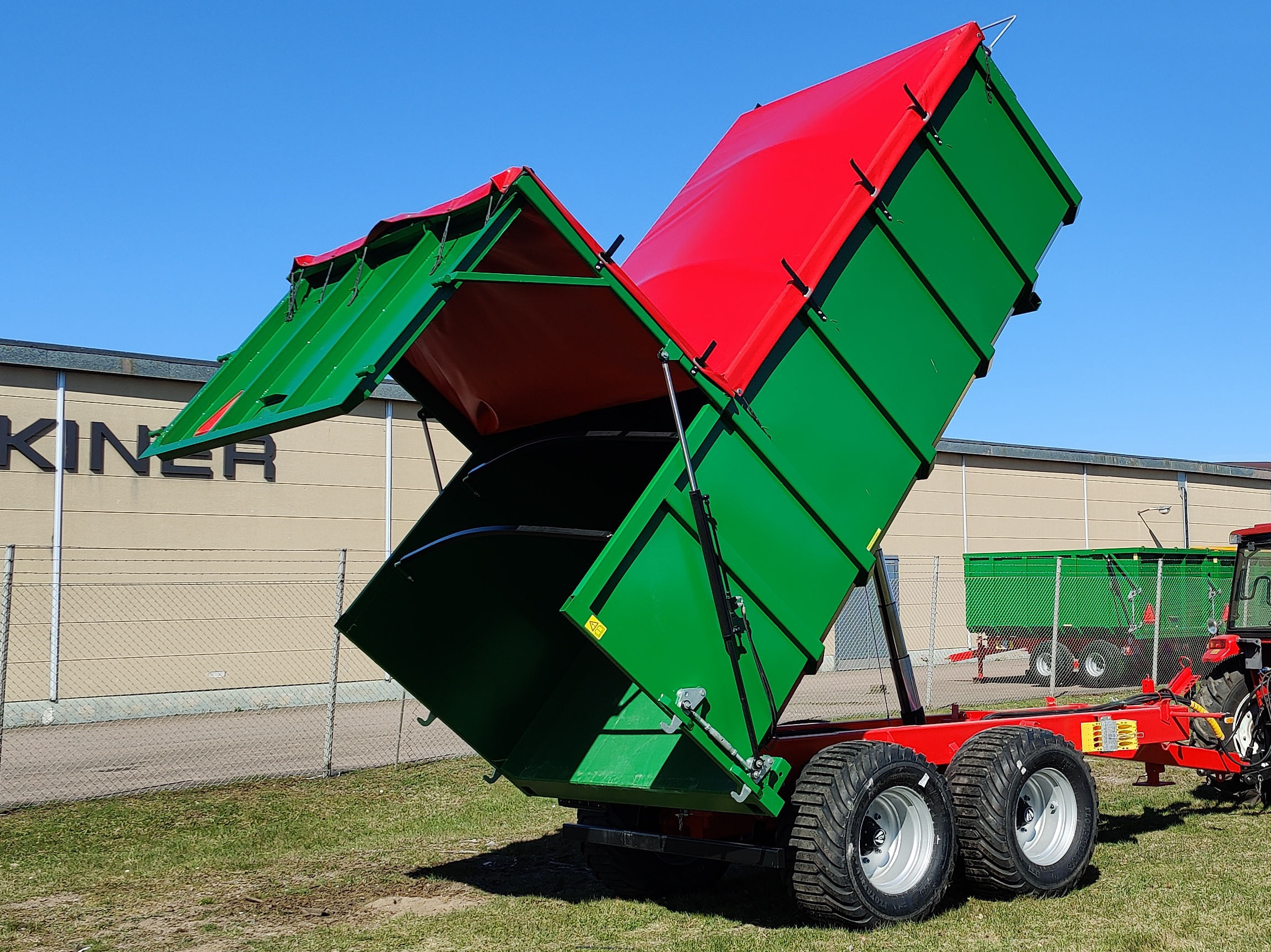 Volymdumper 14 ton