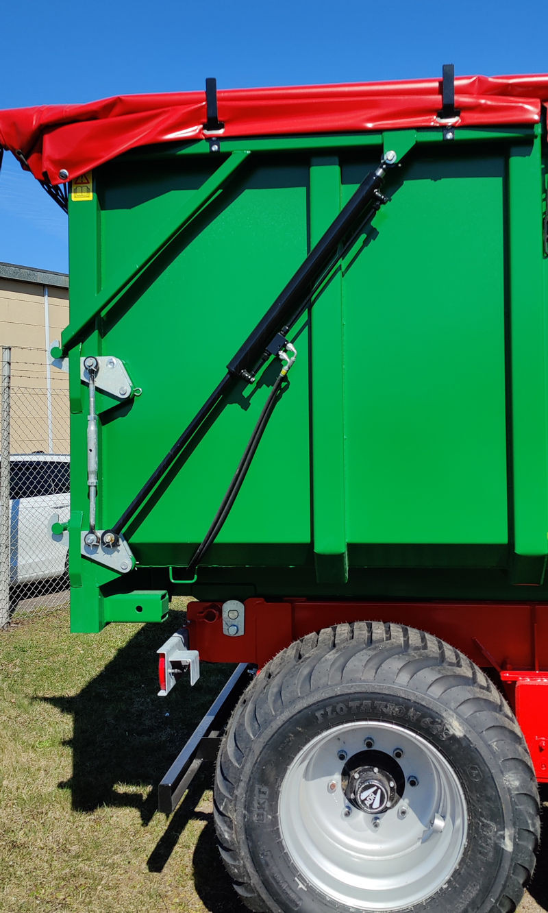 Volymdumper 14 ton