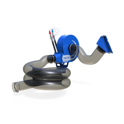 Spånsug XE10h, Hydraulisk