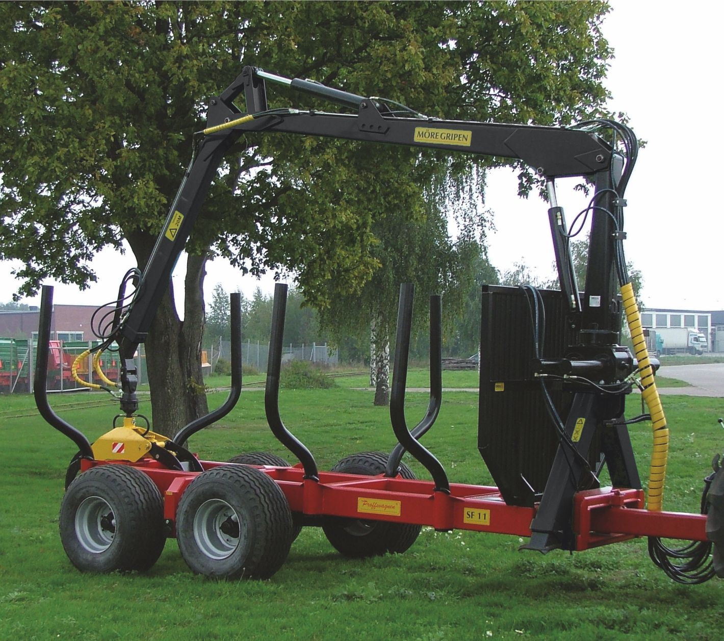 SF-11 Skogsvagn med kran