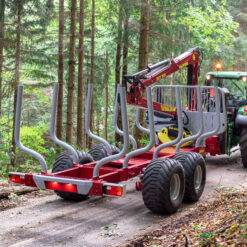 GAP140 Skogsvagn med kran DOT55K