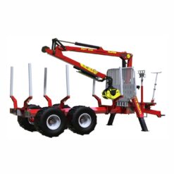 GAP90 Skogsvagn med kran DOT40K