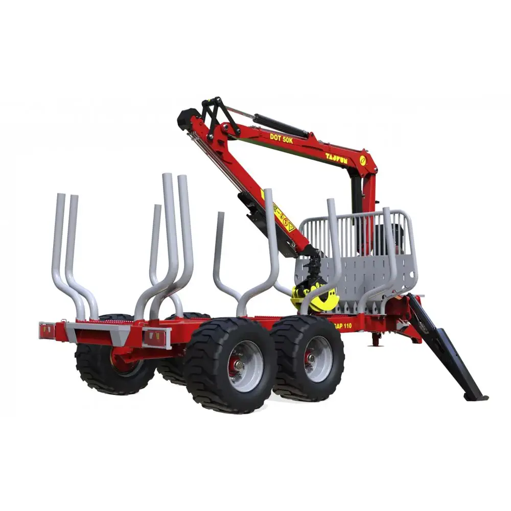 GAP110 Skogsvagn med kran DOT50K