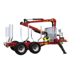 GAP140 Skogsvagn med kran DOT55K